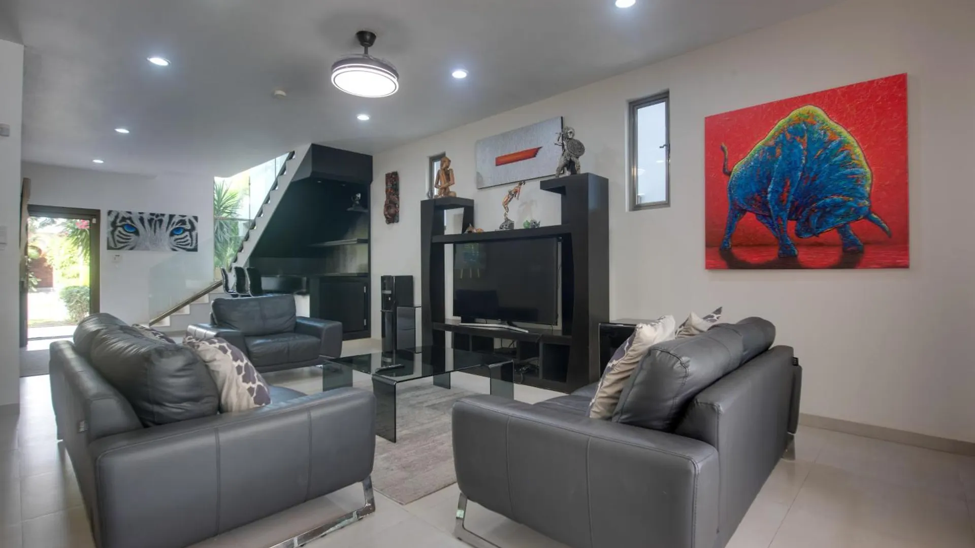 Vakantiehuis Luxe Playa Del Carmen Home With Pool - Walk To Beach